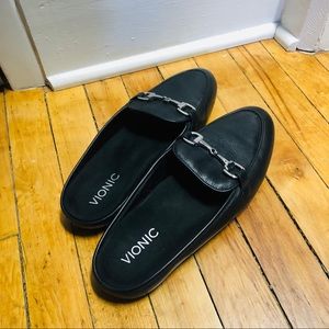 Vionic Black Loafers